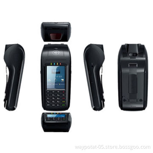 Handheld POS Terminal with Printer, 1D/2D Barcode, RFID, GPS, Wi-Fi, 3G